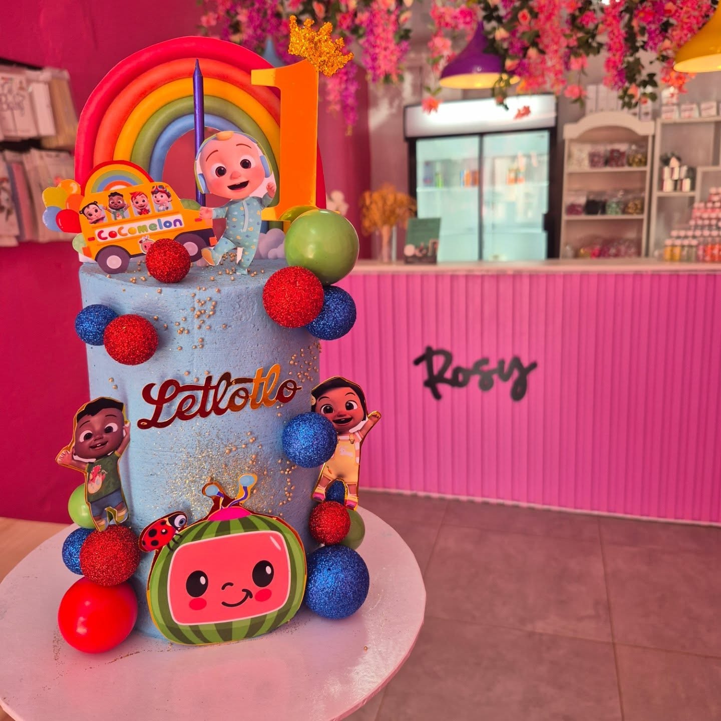 Cocomelon Celebration Cake by Rosy's Cakes and Events