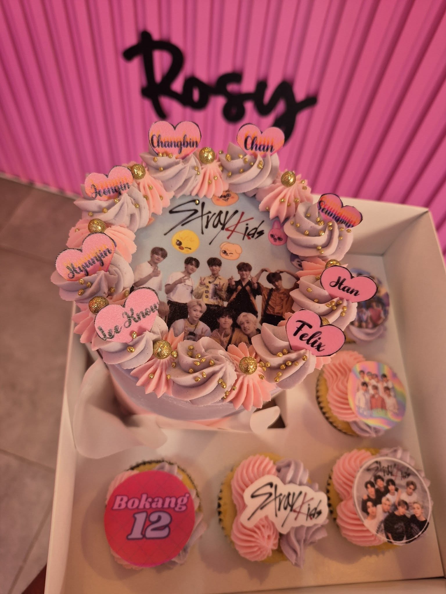 Stray Kids Cake by Rosy's Cakes and Events